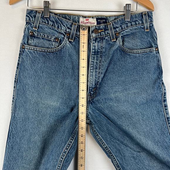 VINTAGE Levis Signature Series‎ 540 Jeans Mens 34x30 Relaxed Fit Denim Brown Tab - Picture 8 of 10